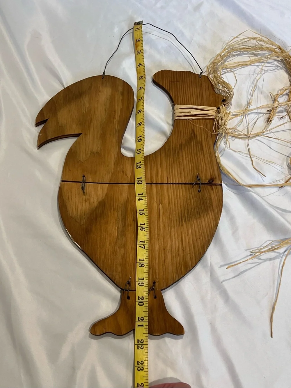 Vintage Rustic Wooden Rooster Wall Decor